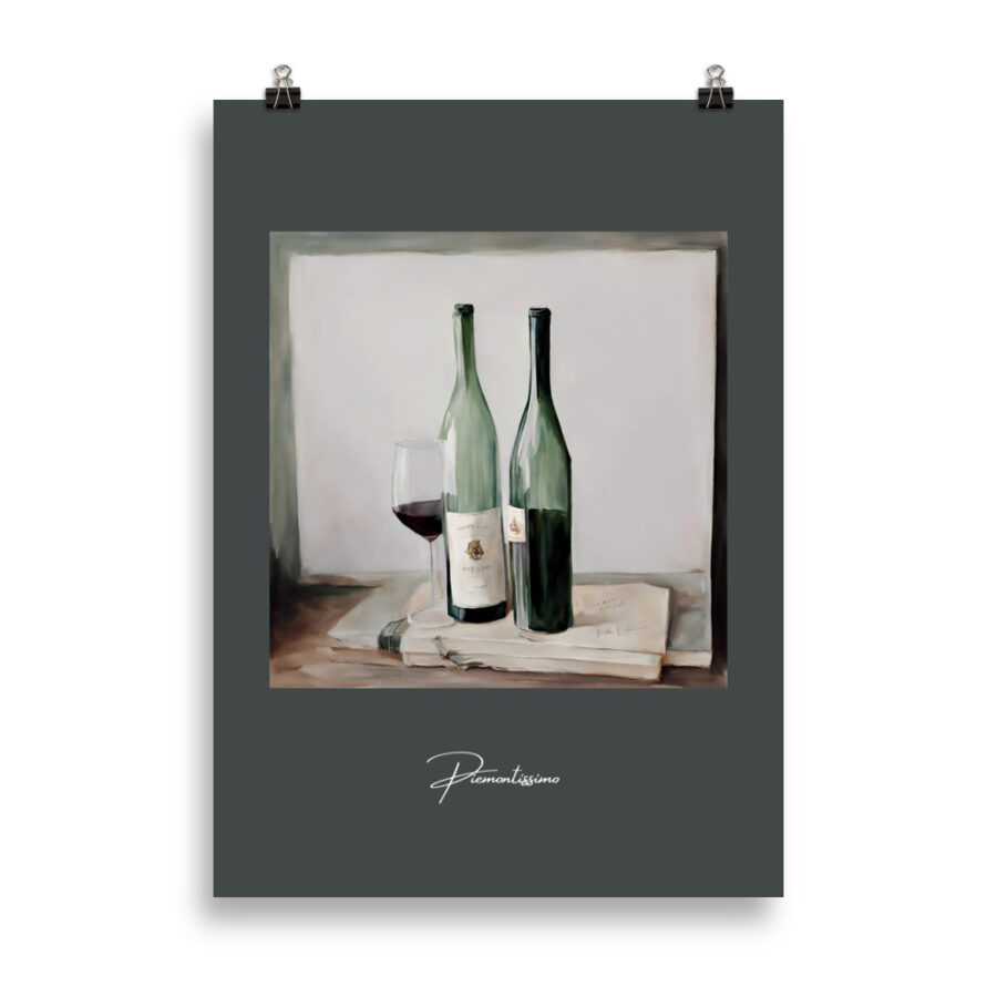 Poster - two bottles green - Image 2