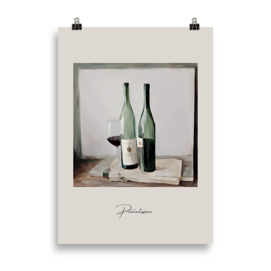 Poster - two bottles beige - Image 2