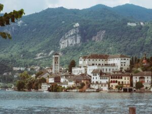 Lago D'Orta, Piemonte Italy lake
