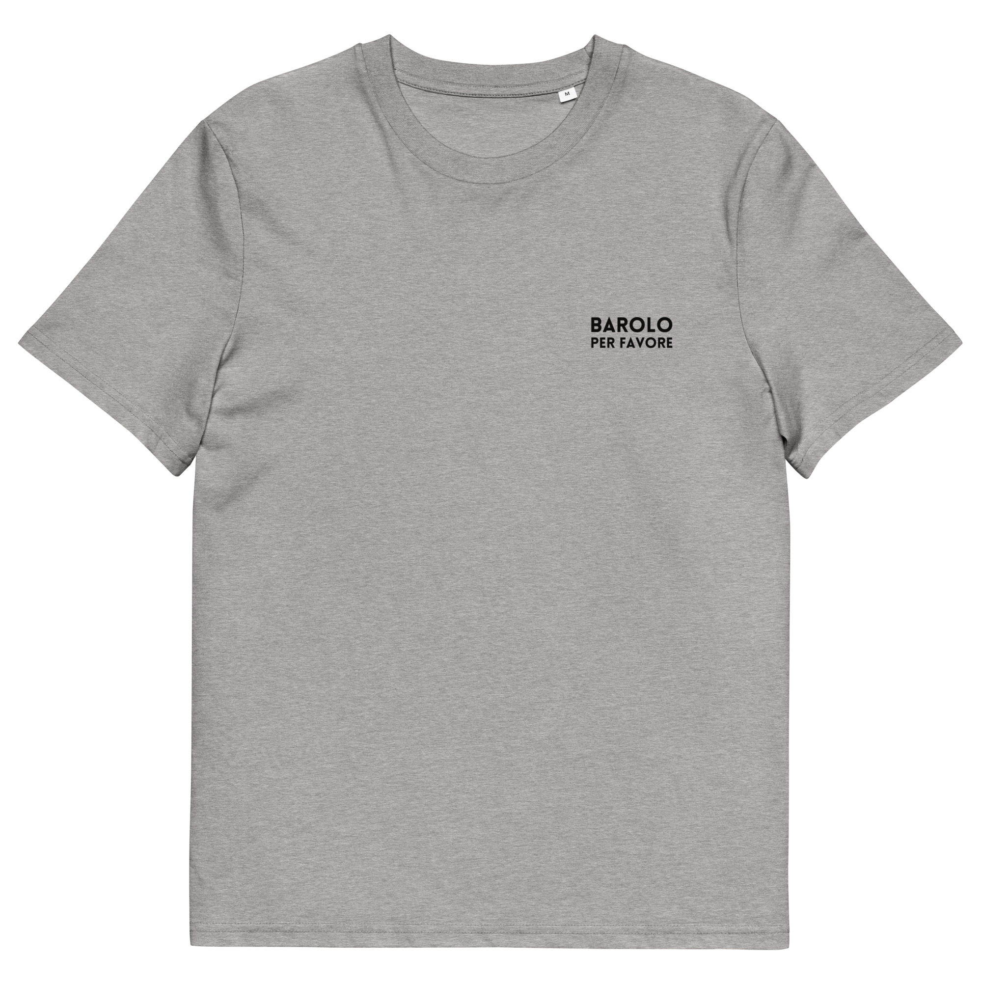 Barolo per favore black printed t-shirt