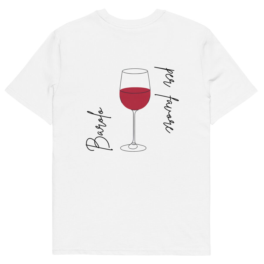 Barolo per favore back print t-shirt