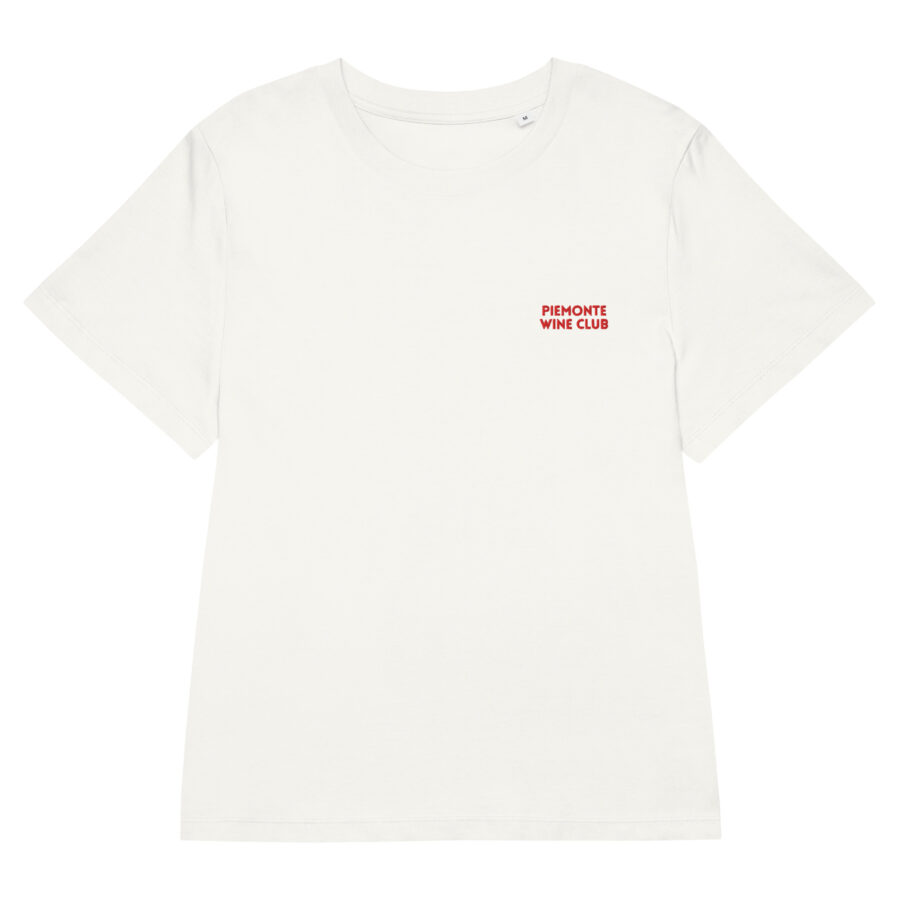 Piemonte Wine Club Embroidered Women’s t-shirt