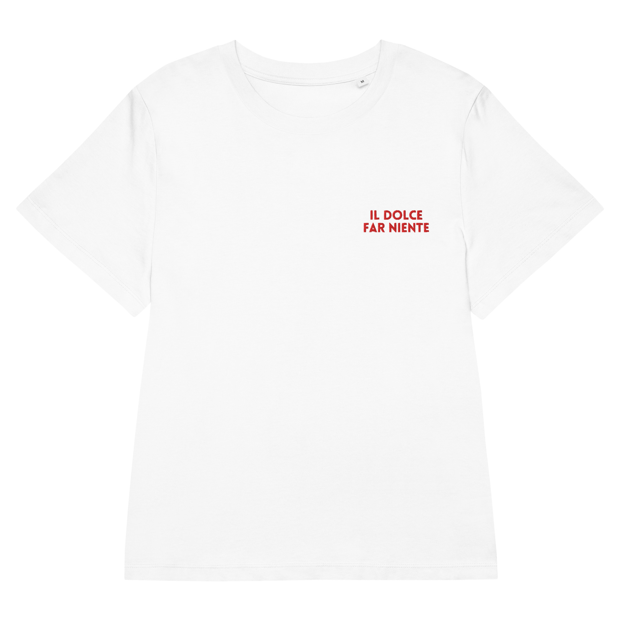 Il Dolce far niente embroidered Women’s t-shirt - Image 6